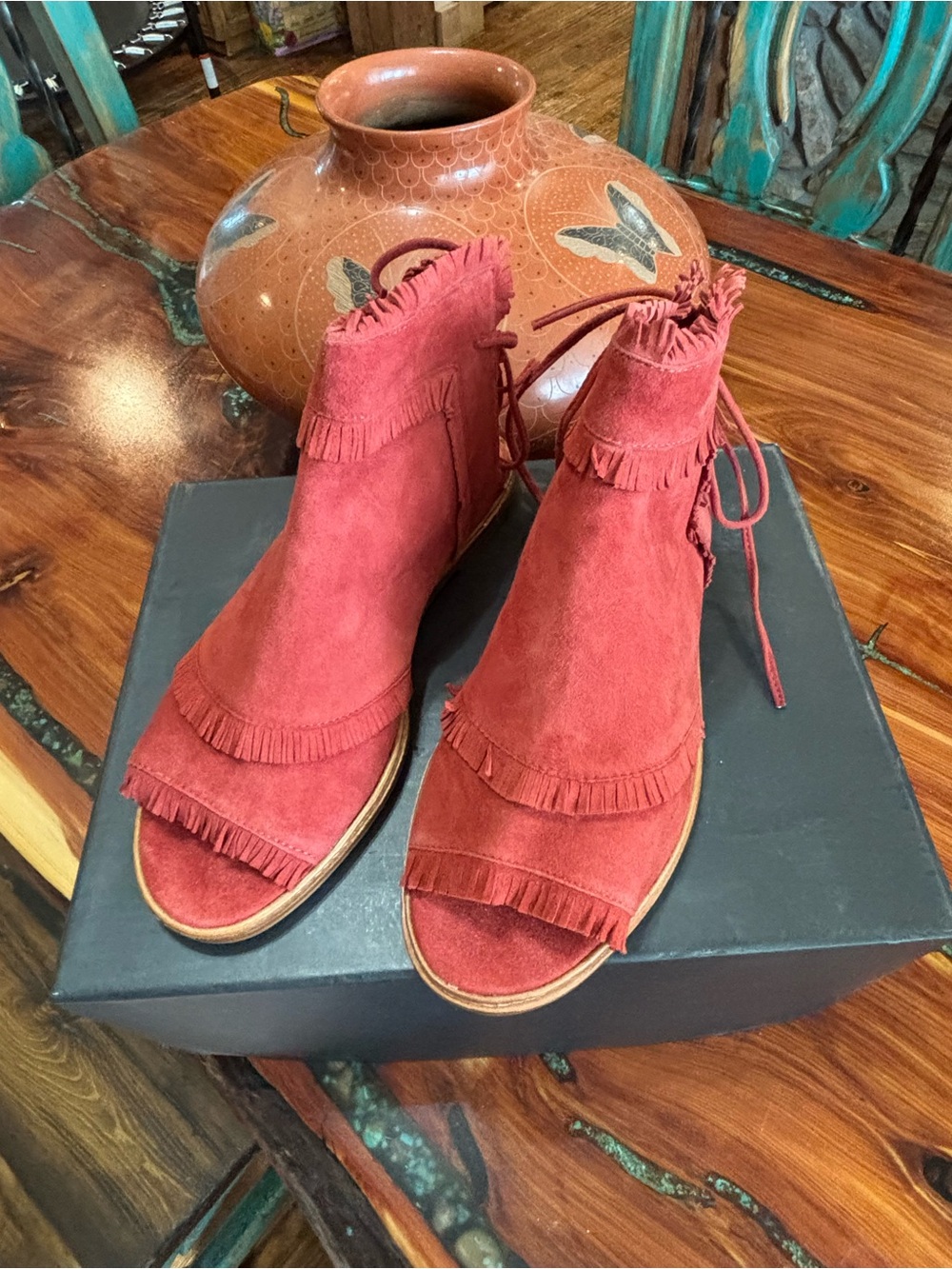 Sundance Silent D Suede flats size 37